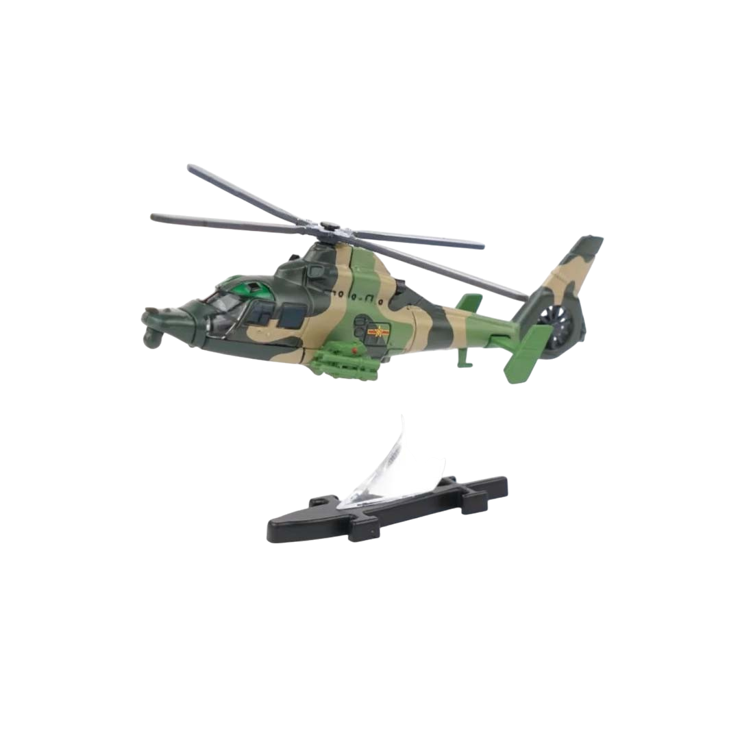 XCARTOYS 1:170 Military Z-9WA Helicopter Model Diecast Metal