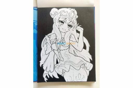 Anime & Manga Coloring Kit – Create Your Own Anime Masterpieces! (Markers Included by Page Publication)