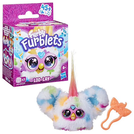 "Furby Furblets Loo-Lay: Interactive Plush & Pet Toy Magic!"