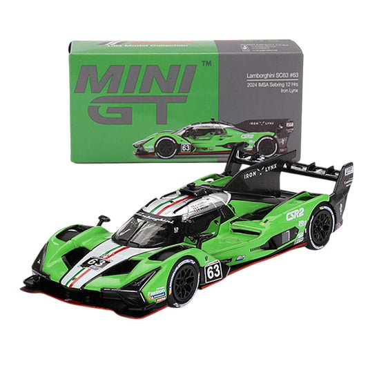 Lamborghini SC63 #63 Iron Lynx 2024 IMSA Sebring 12 Hrs