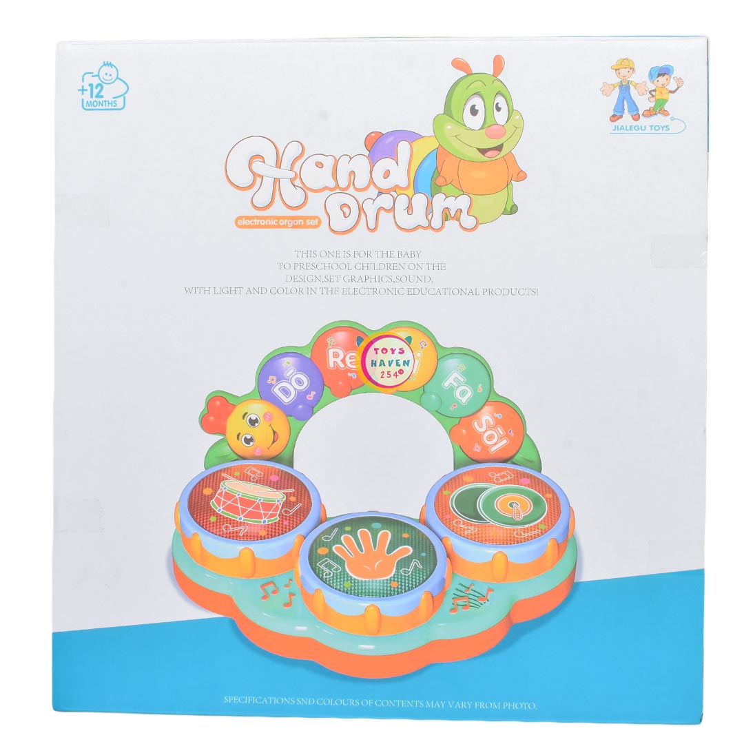 Hand Drum – Electronic organ set Beats Musical Drum with Lights Educational Toy