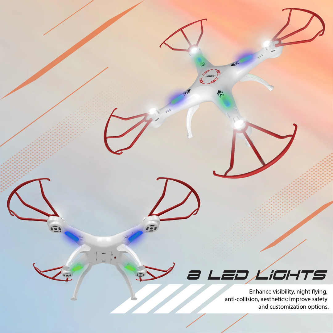 VEER 360 | Altitude Holding Drone | Double Battery-Double Fun - ASSORTED COLOR