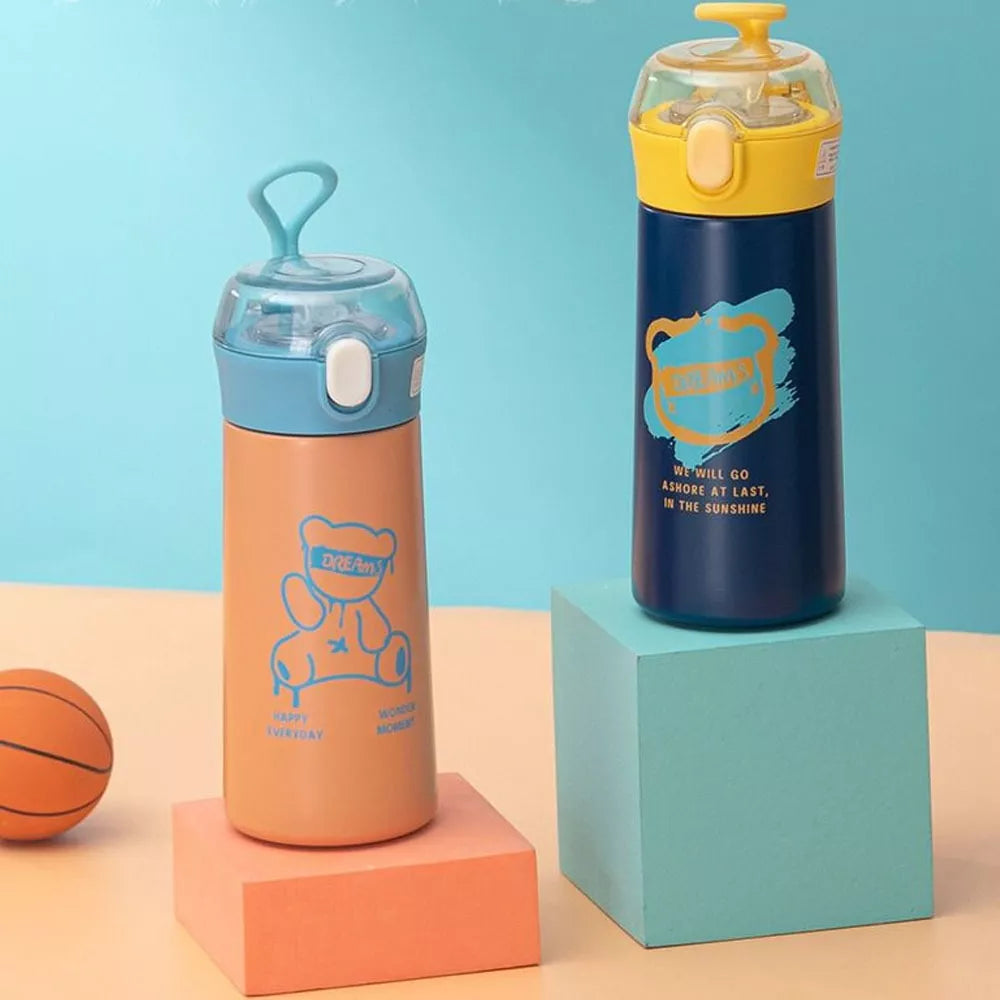 You Cup : Stainless Steel Water Bottle For Kids 380 ML (Orange)