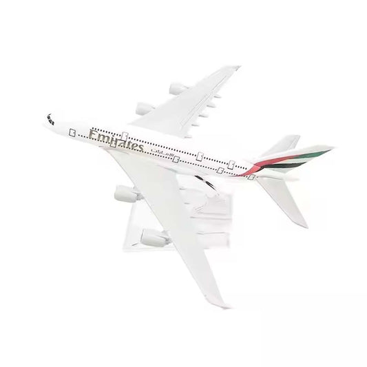 Collectible 1:400 Scale Aircraft Models Airplane -  Emirates A380 (16 cm)