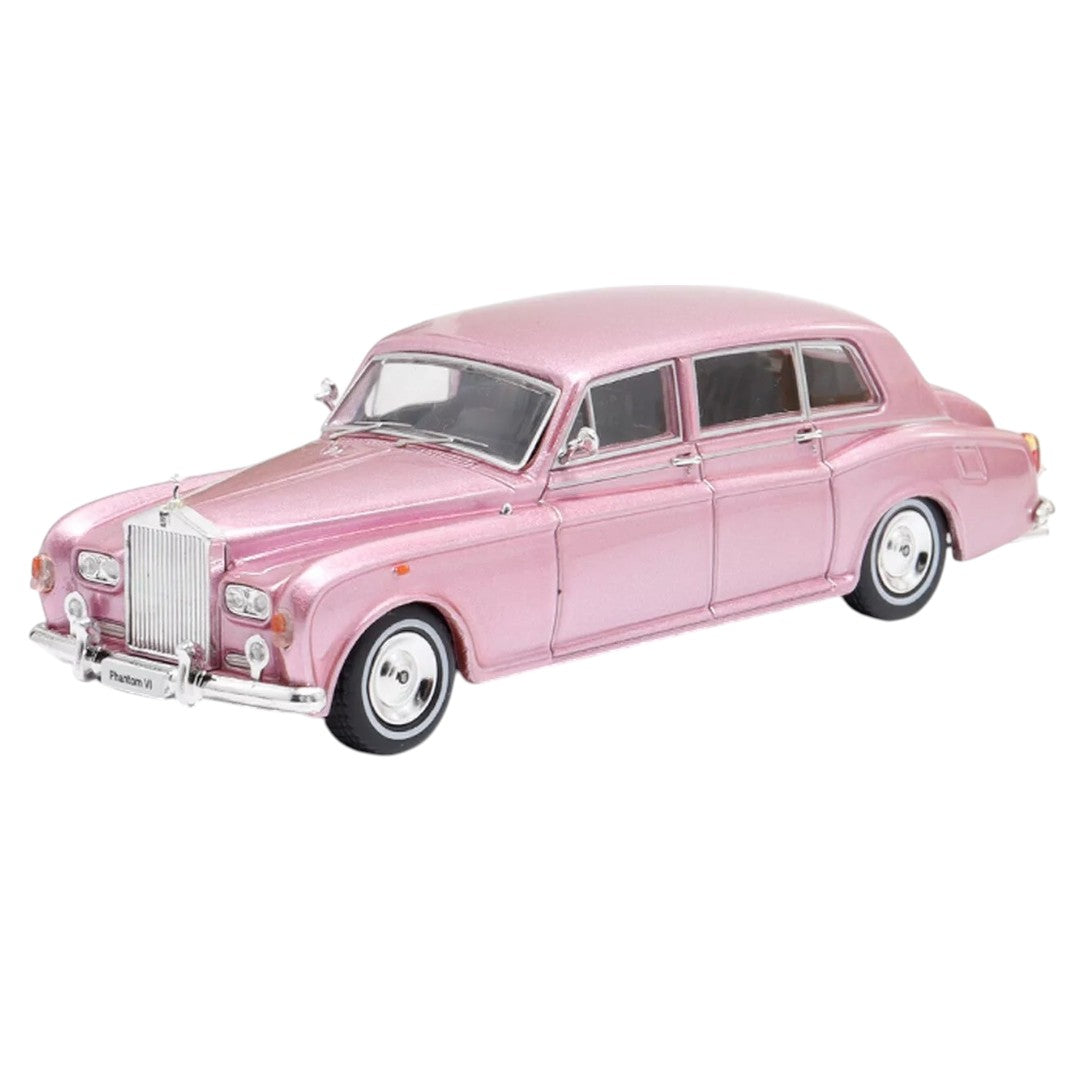 DOT x DCM 1/64 Scale Rolls-Royce Phantom VI Pearl Pink – Premium Diecast Car Model Collectible