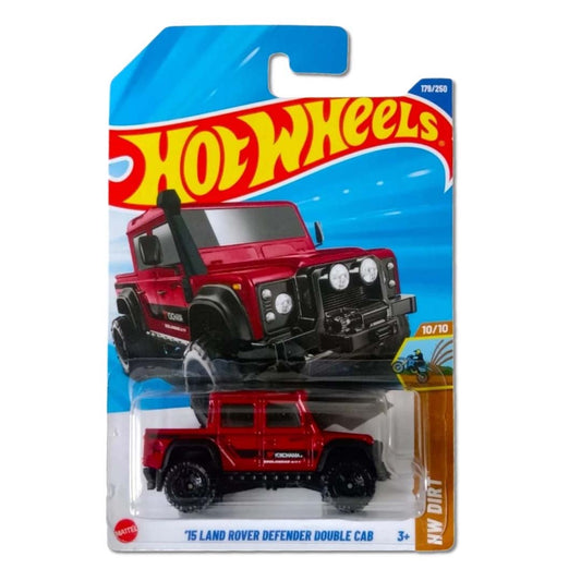 HOT WHEELS 15 LAND ROVER DEFENDER DOUBLE CAB