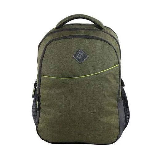 Mike Cascade Laptop & School Bags – 18L | Sleek & Durable Olive Green Backpack