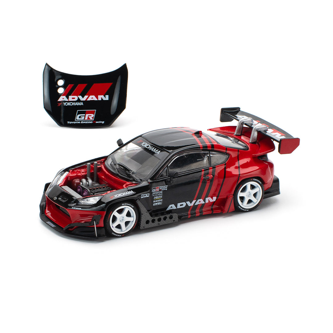 Poprace 1:64 Pandem GR86 Advan – Widebody JDM Diecast Model Car