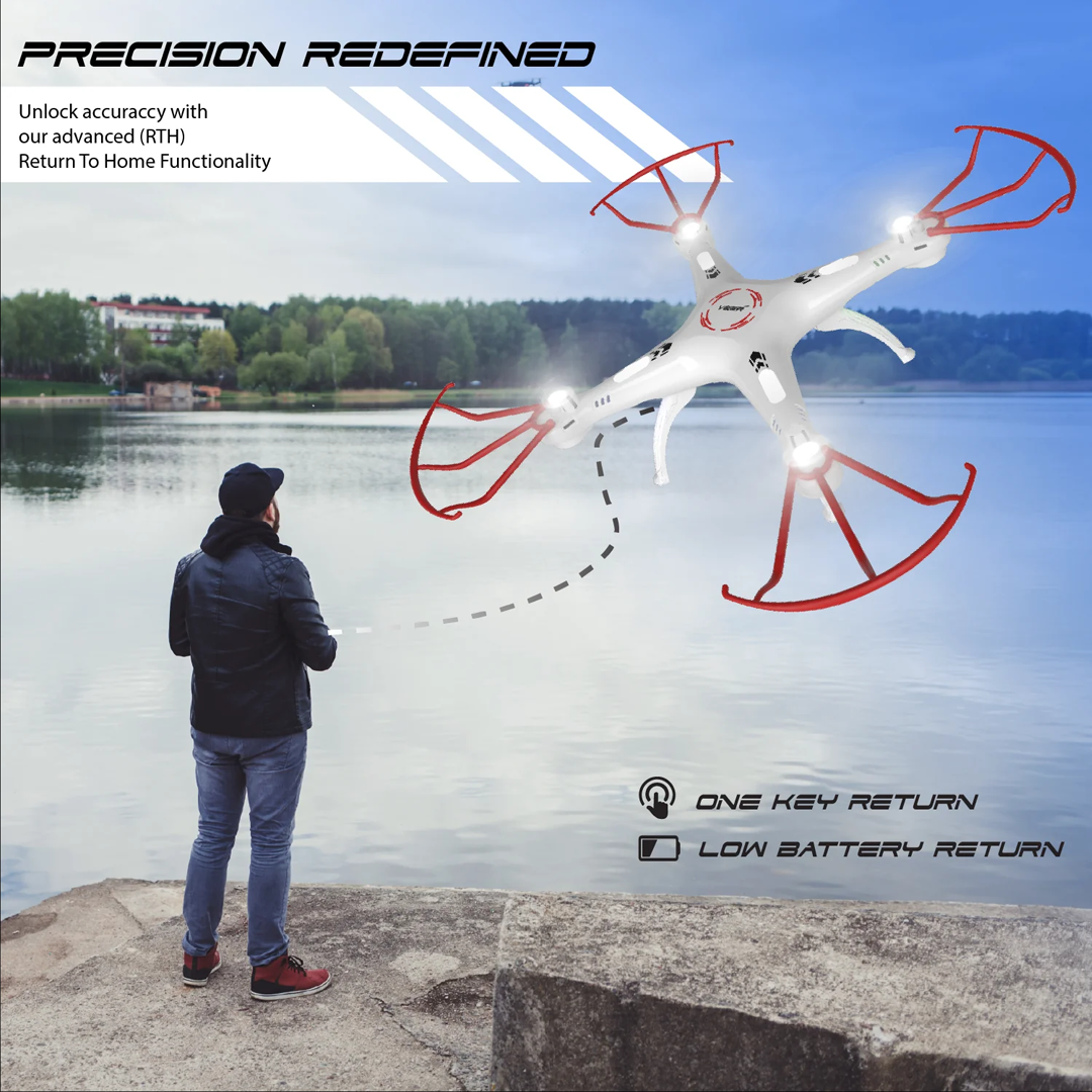 VEER 360 | Altitude Holding Drone | Double Battery-Double Fun - ASSORTED COLOR