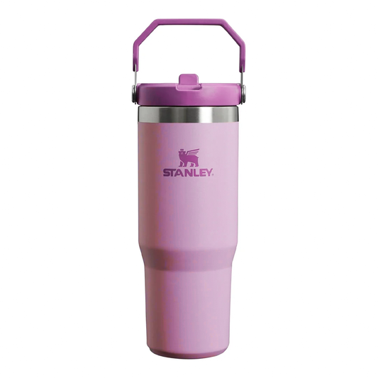 Stanley IceFlow™ Flip Straw Tumbler | 887ml with Straw for Water (30 oz) (Purple)