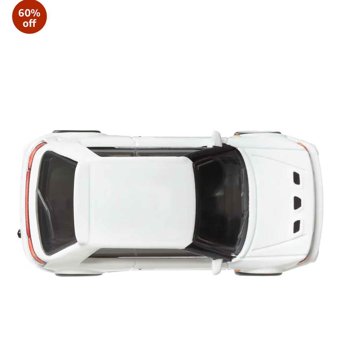 Hot Wheels Boulevard Mazda damage card 323 GTR 1:64 Scale Die-Cast Car, White