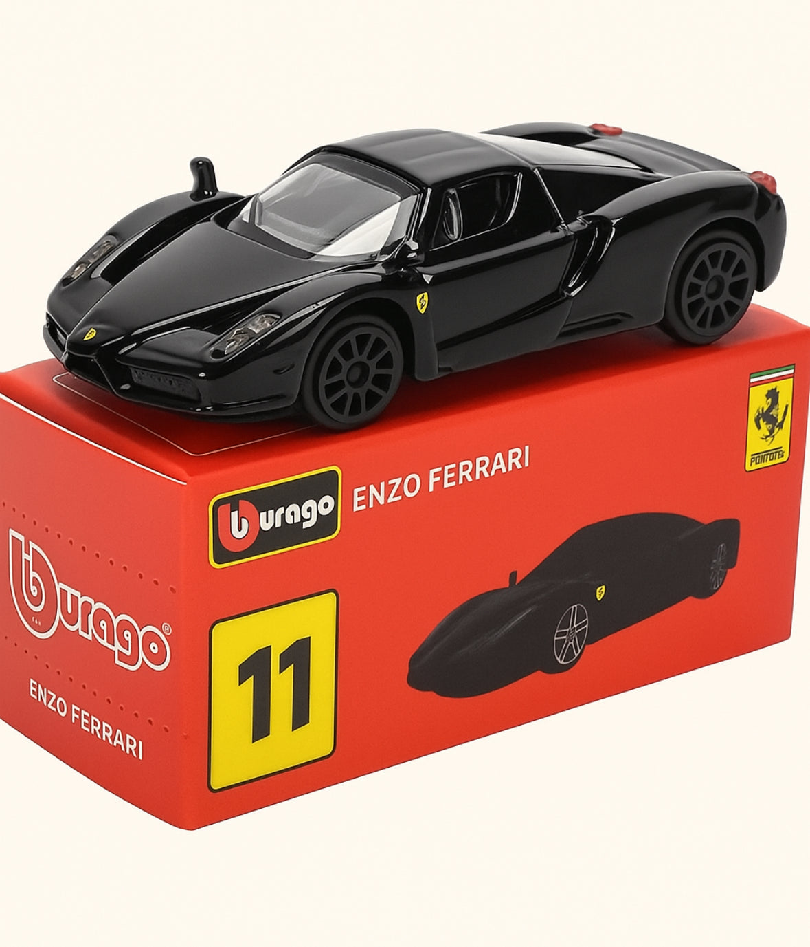 Bburago Ferrari Enzo Die-Cast Model (Black)