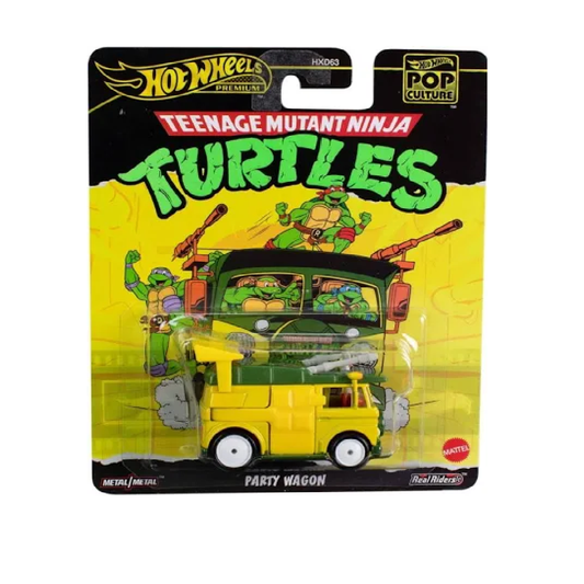 Hot Wheels PARTY WAGON TMNT TURTLES 1:64 Scale Die-Cast Vehicle