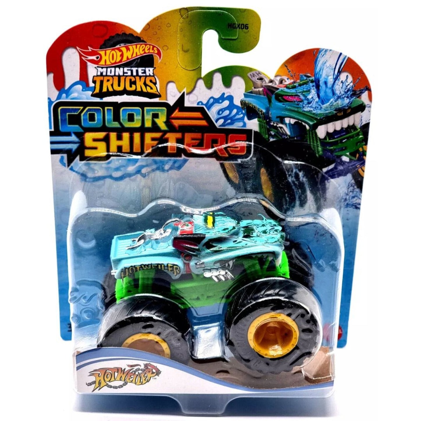 Hot Wheels Monster Truck Color Shifters Hotweiler HMH36