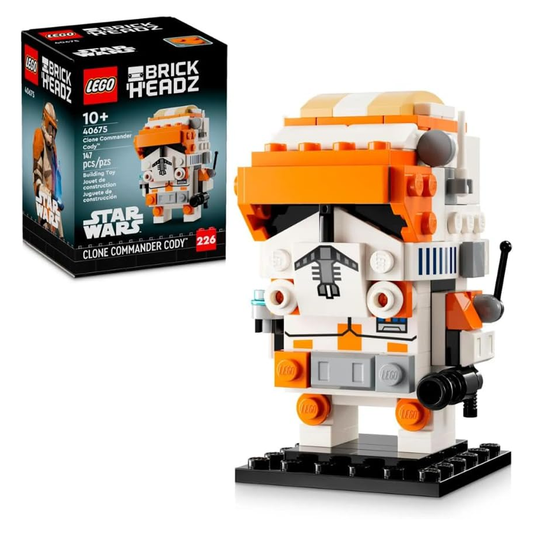 LEGO 40675 BrickHeadz Star Wars Clone Commander Cody – 147 Pieces