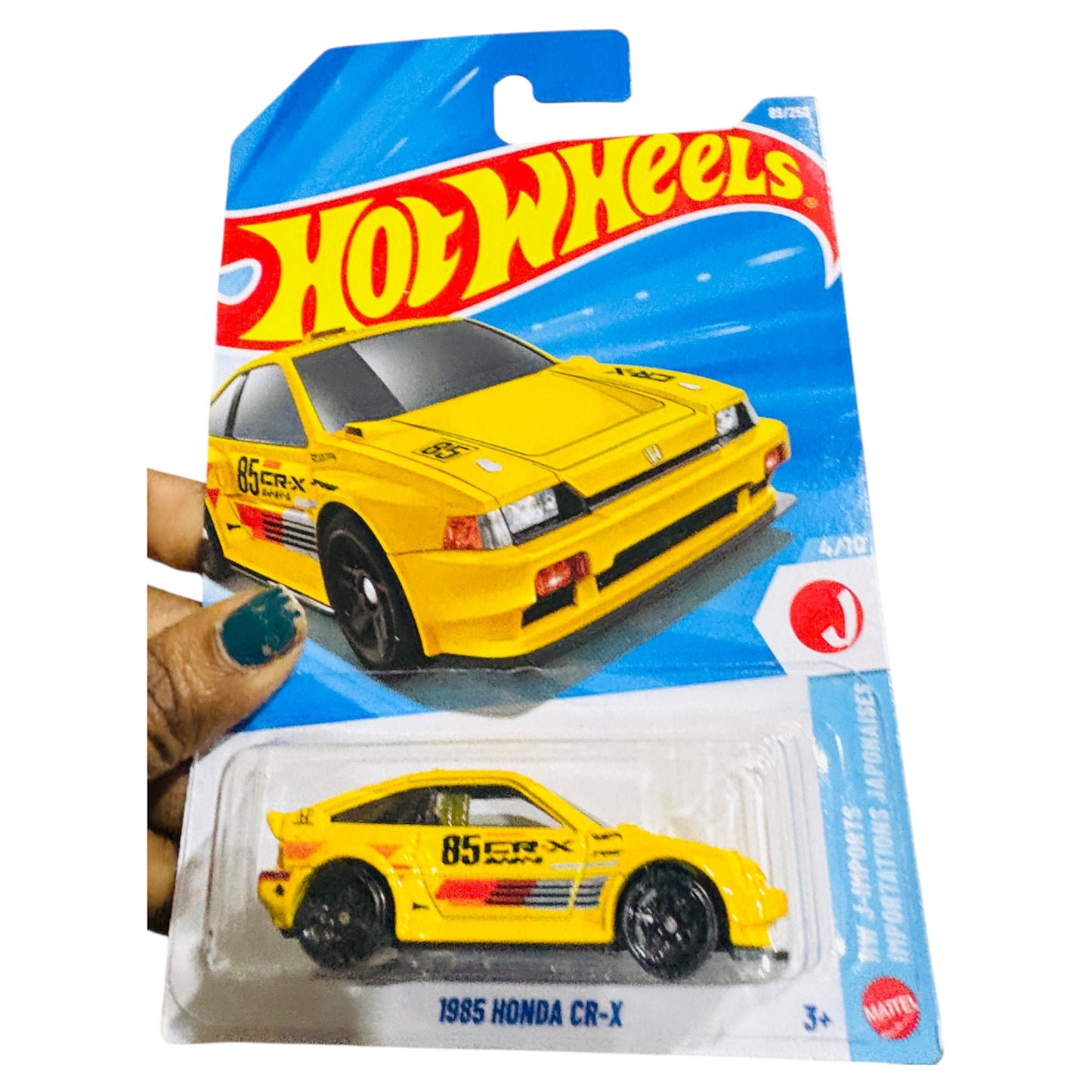 Hot wheels 1985 Honda CR- X