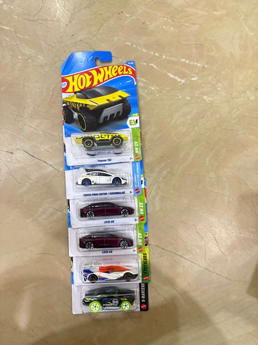 Hot wheels pack of 6 any random
