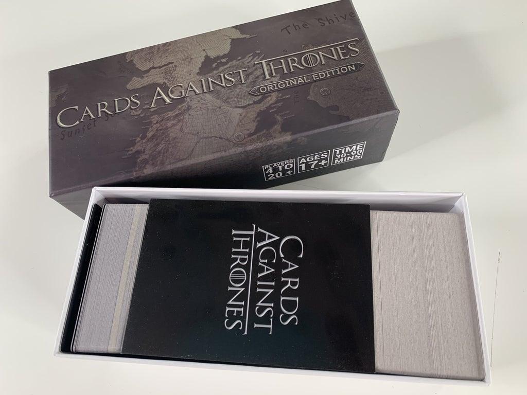 Cards Against Thrones Original Edition Card Game