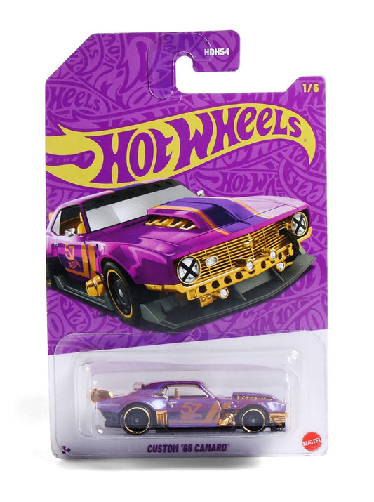 Hot Wheels Custom ’68 Camaro – Purple & Gold Edition (1/6)