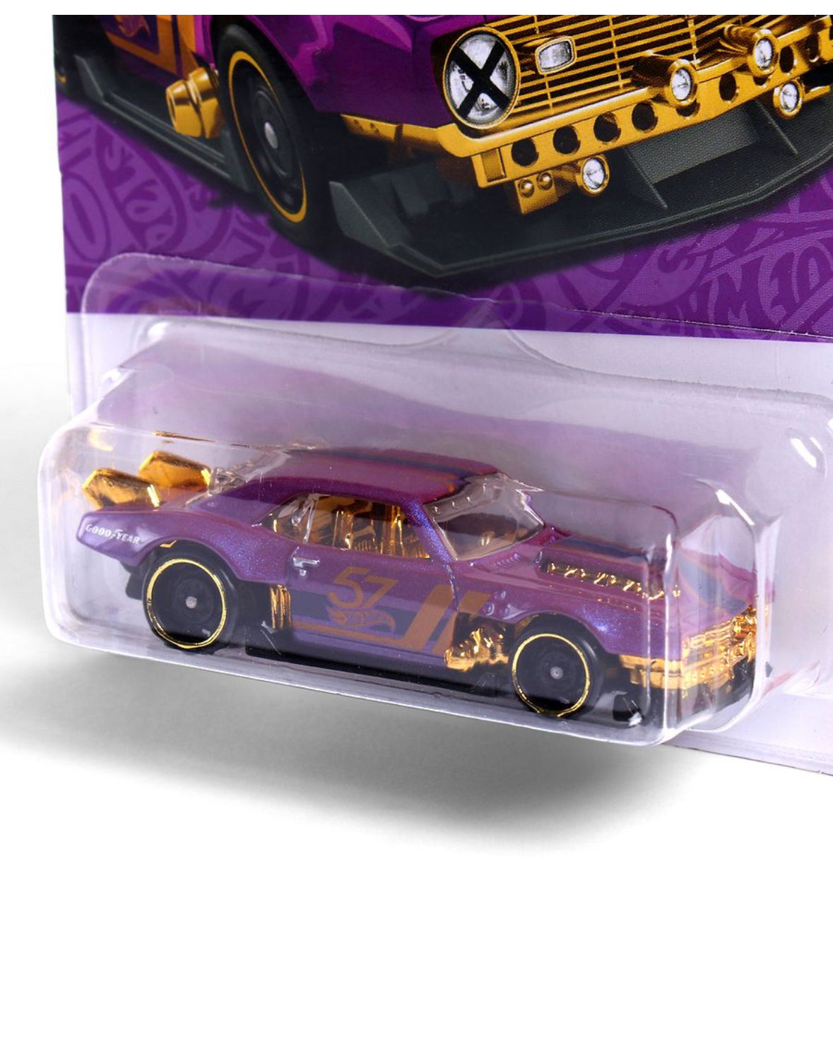 Hot Wheels Custom ’68 Camaro – Purple & Gold Edition (1/6)