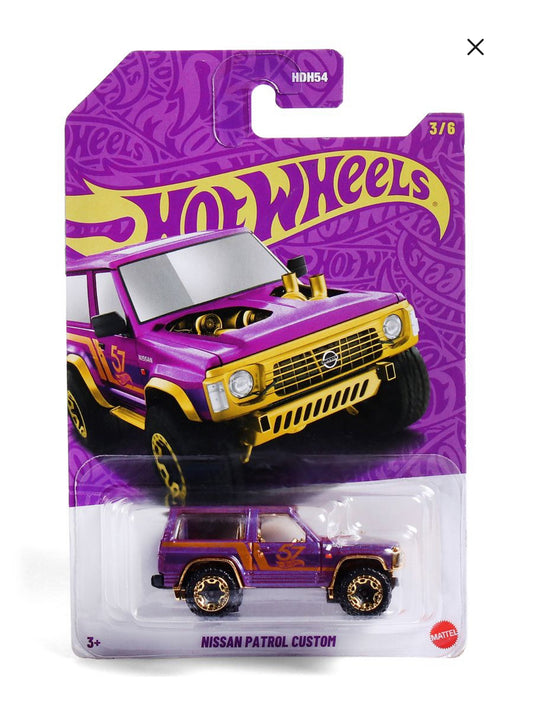 Hot Wheels Nissan Patrol Custom – Purple & Gold Edition (3/6)