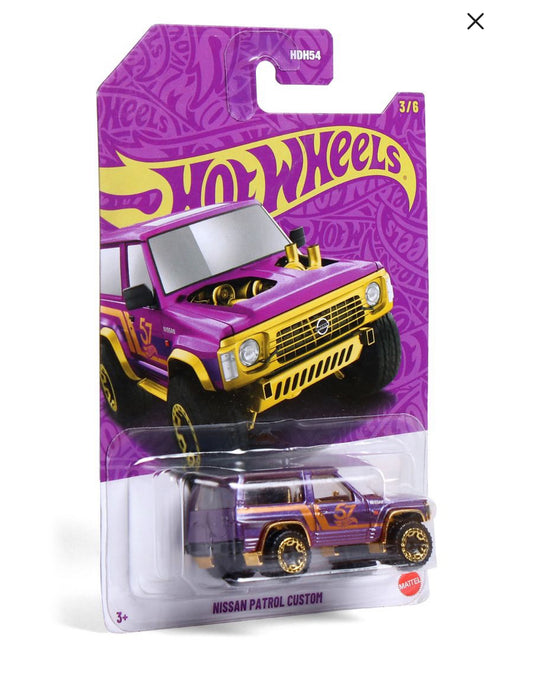 Hot Wheels Nissan Patrol Custom – Purple & Gold Edition (3/6)