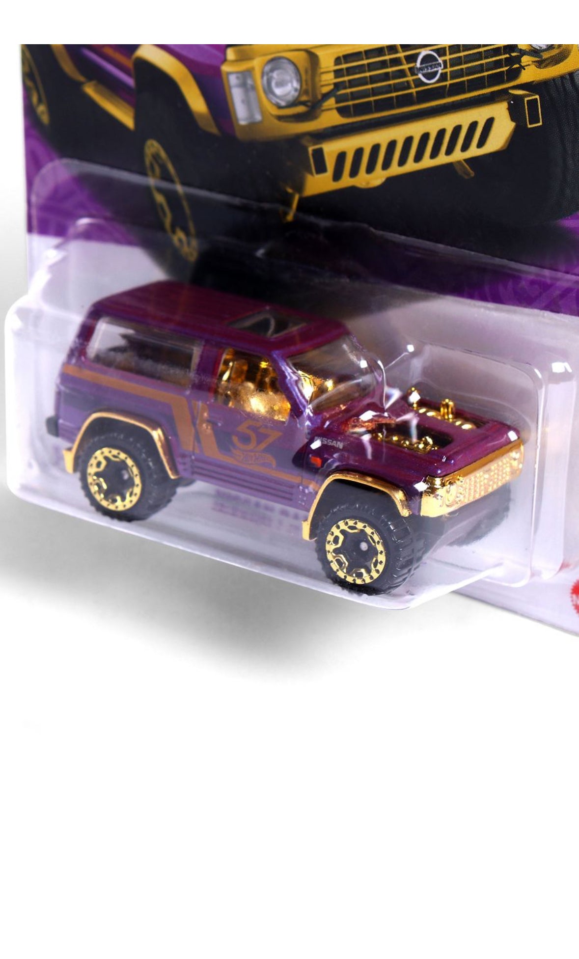 Hot Wheels Nissan Patrol Custom – Purple & Gold Edition (3/6)