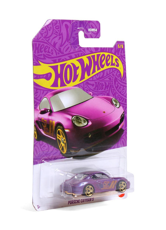Hot Wheels Porsche Cayman S – Purple & Gold Edition (5/6)