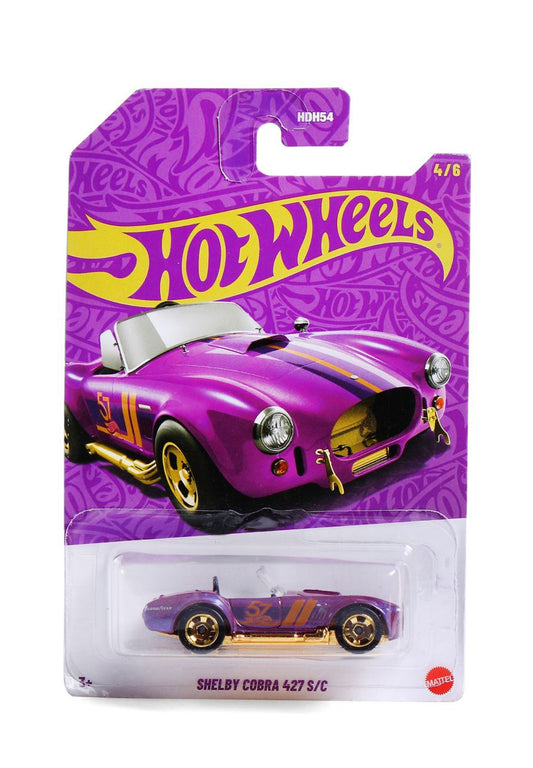 Hot Wheels Shelby Cobra 427 S/C – Purple & Gold Edition (4/6)