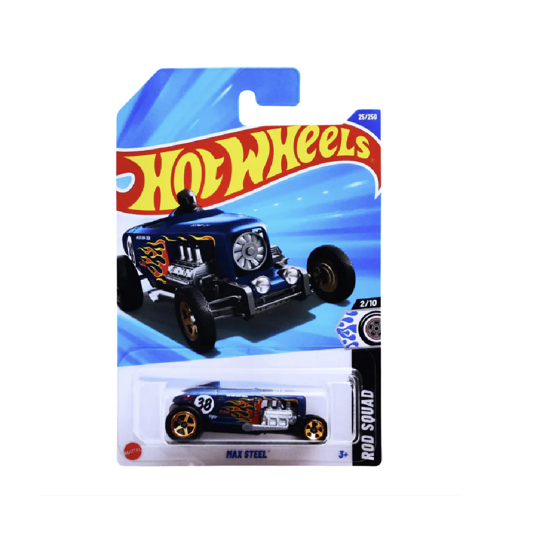 HOT WHEELS -MAX STEEL- ROD SQUAD