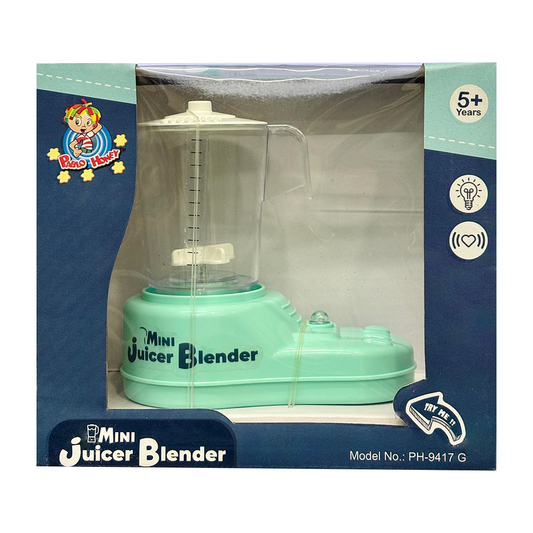 Pablo Honey Mini Juice Blender Household Play Set (Blue)