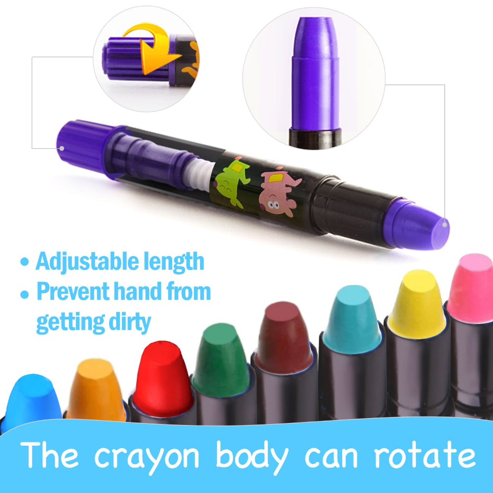 Jar Melo Baby Roo Silky Washable Crayon-Arts & Crafts-Jarmelo-Toycra