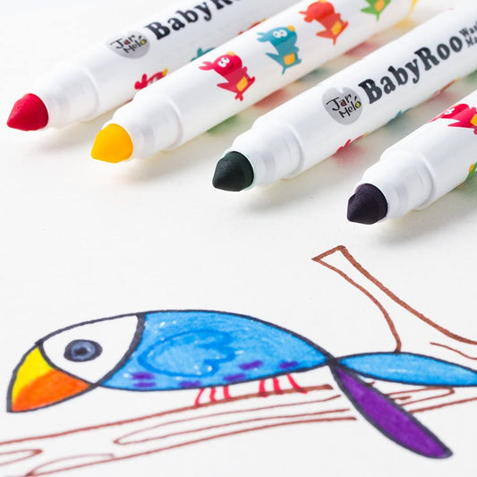 Jar Melo Baby Roo Washable Markers-Arts & Crafts-Jarmelo-Toycra
