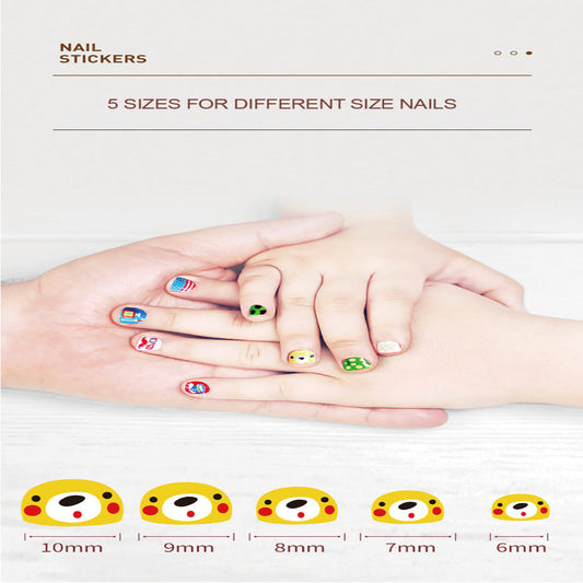 Jar Melo Nail Sticker For Sweet Little Ones-Arts & Crafts-Jarmelo-Toycra