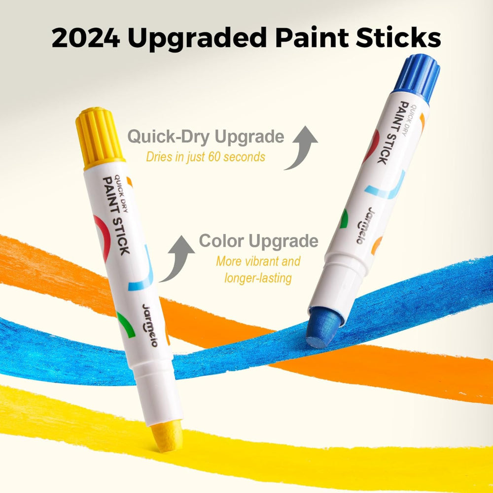 Jar Melo Paint Sticks - 30 Colors-Arts & Crafts-Jarmelo-Toycra