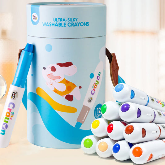 Jar Melo Ultra Silky Washable Crayons-Arts & Crafts-Jarmelo-Toycra