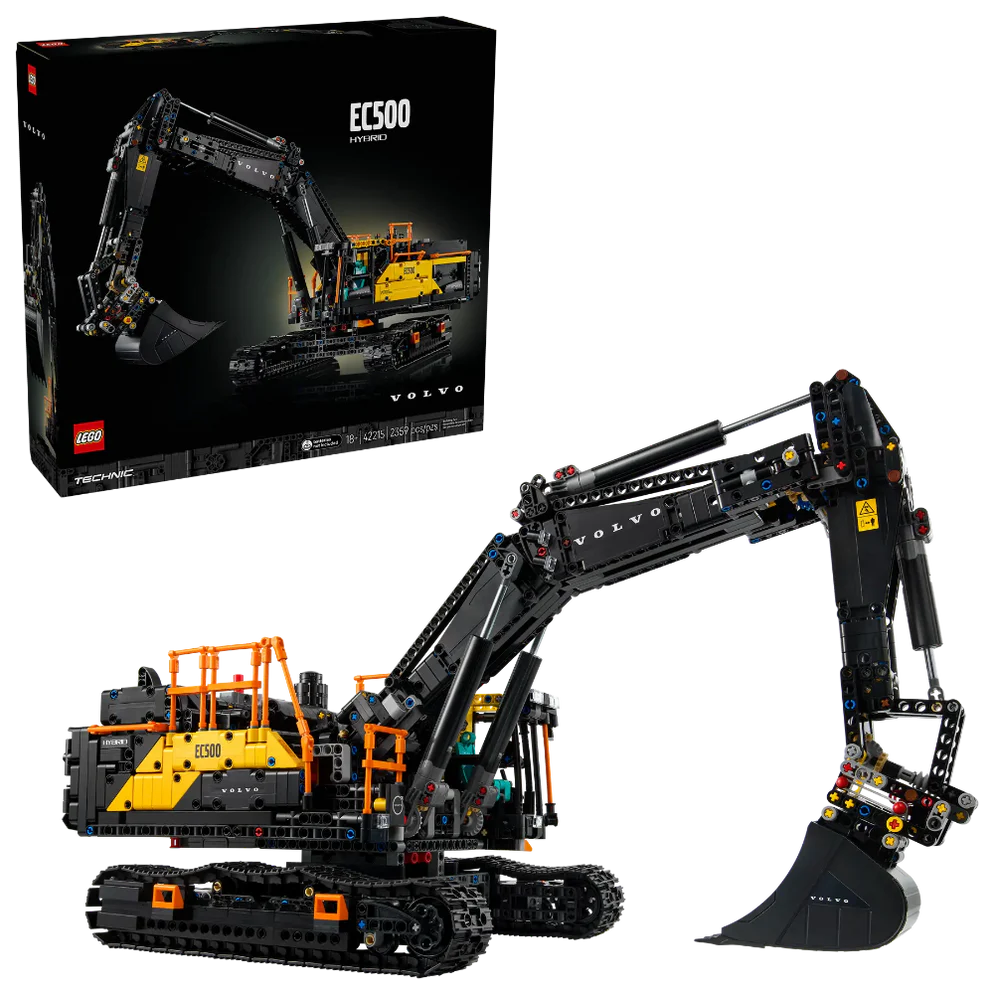 Lego 42215 Technic Volvo EC500 Hybrid Excavator (2359 Pieces)