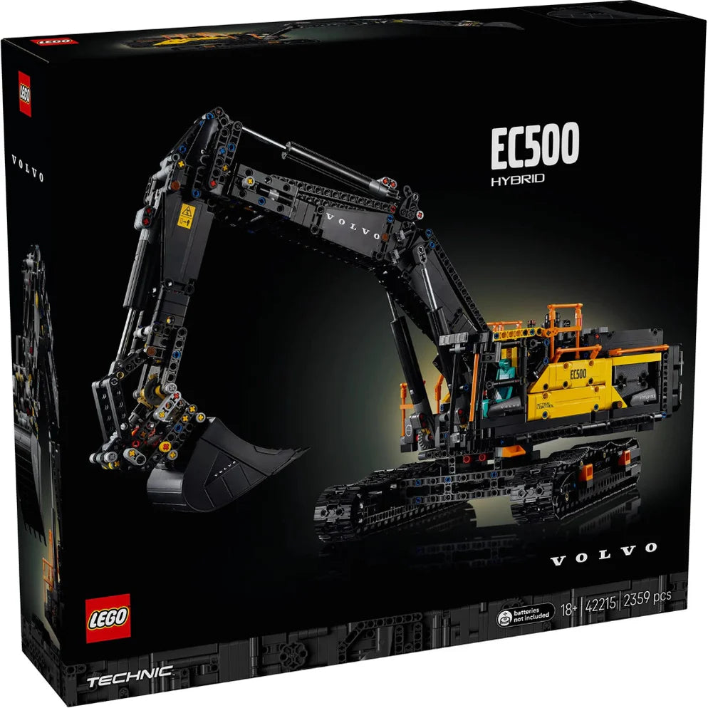 Lego 42215 Technic Volvo EC500 Hybrid Excavator (2359 Pieces)