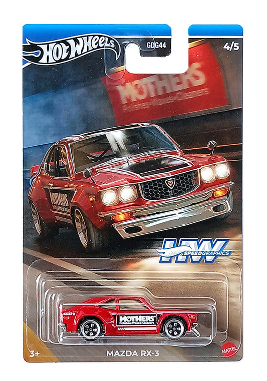 Hot Wheels Speed Graphics Mazda RX-3