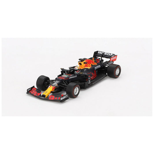 Mini GT 835: Red Bull RB16B #33 Max Verstappen 2021 Abu Dhabi Grand Prix Winner 1:64 Scale