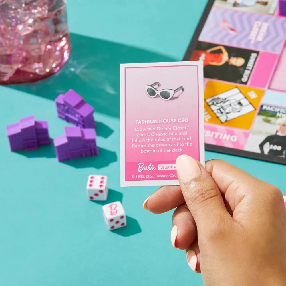 Monopoly: Barbie Edition Board Game