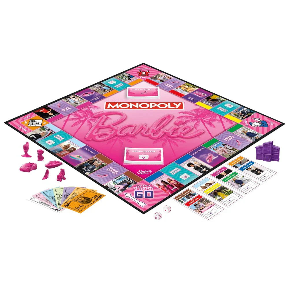 Monopoly: Barbie Edition Board Game