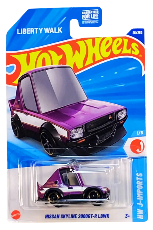 Hot Wheels Nissan Skyline 2000GT-R LBWK