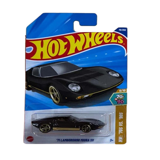 HOt Wheels 71 Lamborghini Miura SV