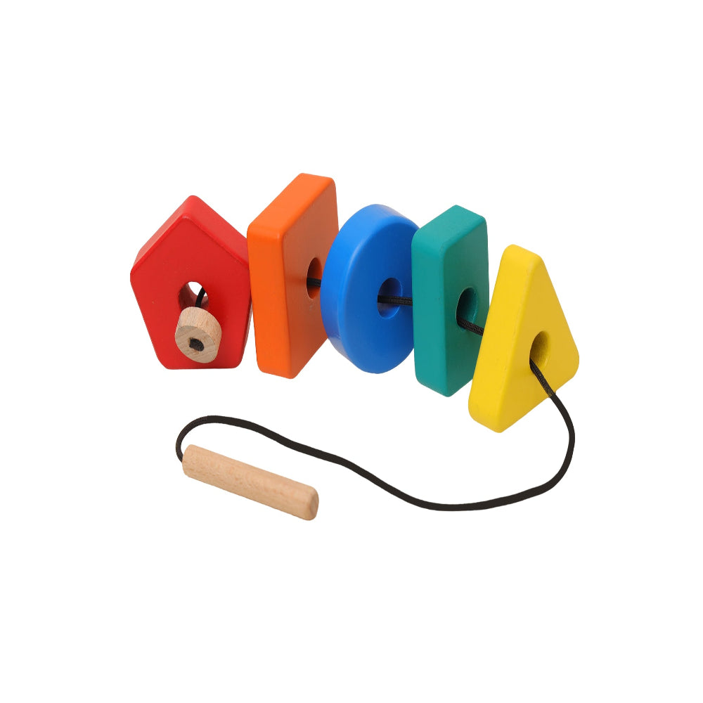 Open Ended 3 in 1 Stack and Sort Board With Lace-Motor Skills-Open Ended-Toycra