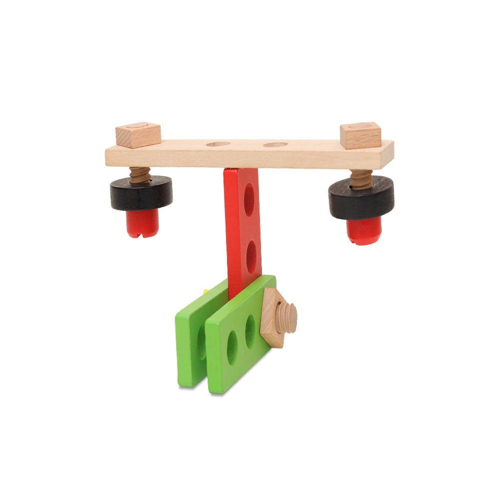 Open Ended Wooden Toolkit Suitcase-Pretend Play-Open Ended-Toycra