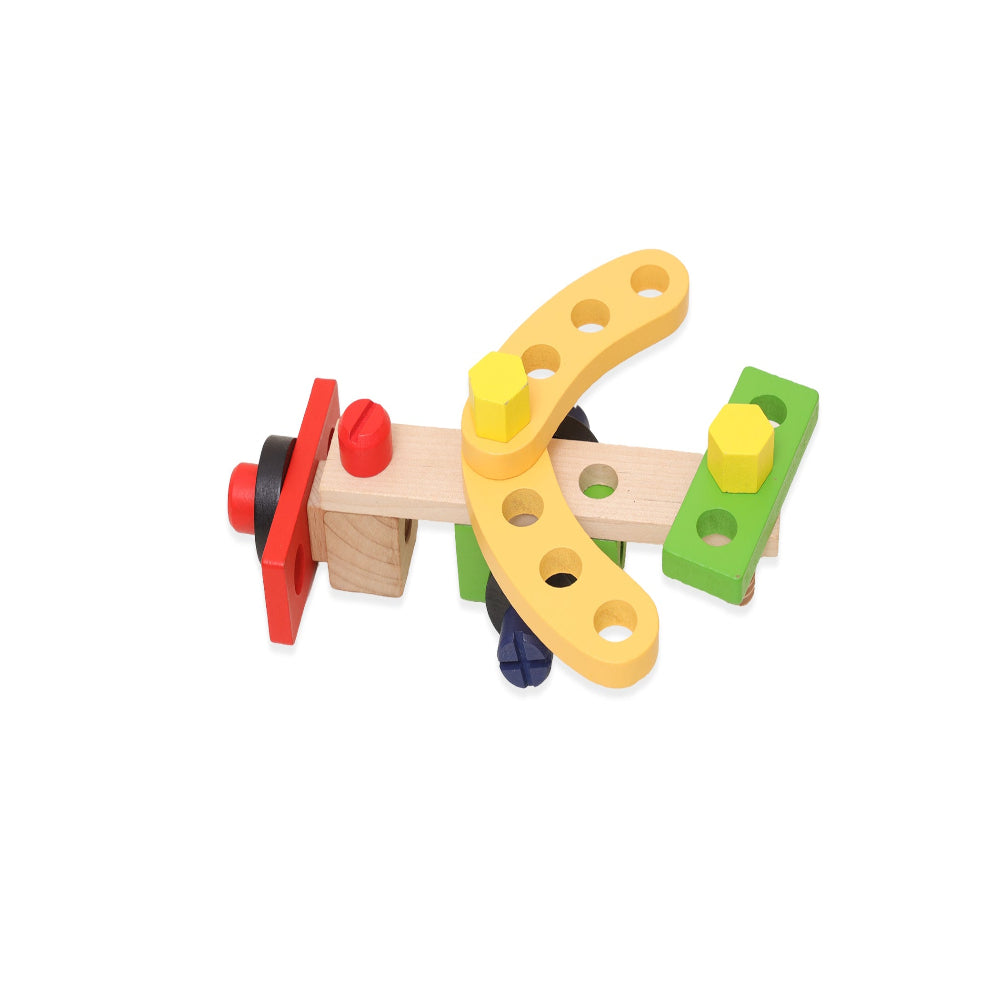 Open Ended Wooden Toolkit Suitcase-Pretend Play-Open Ended-Toycra