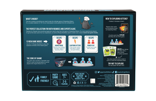 Exploding Kittens: Recipes For Disaster Board Game