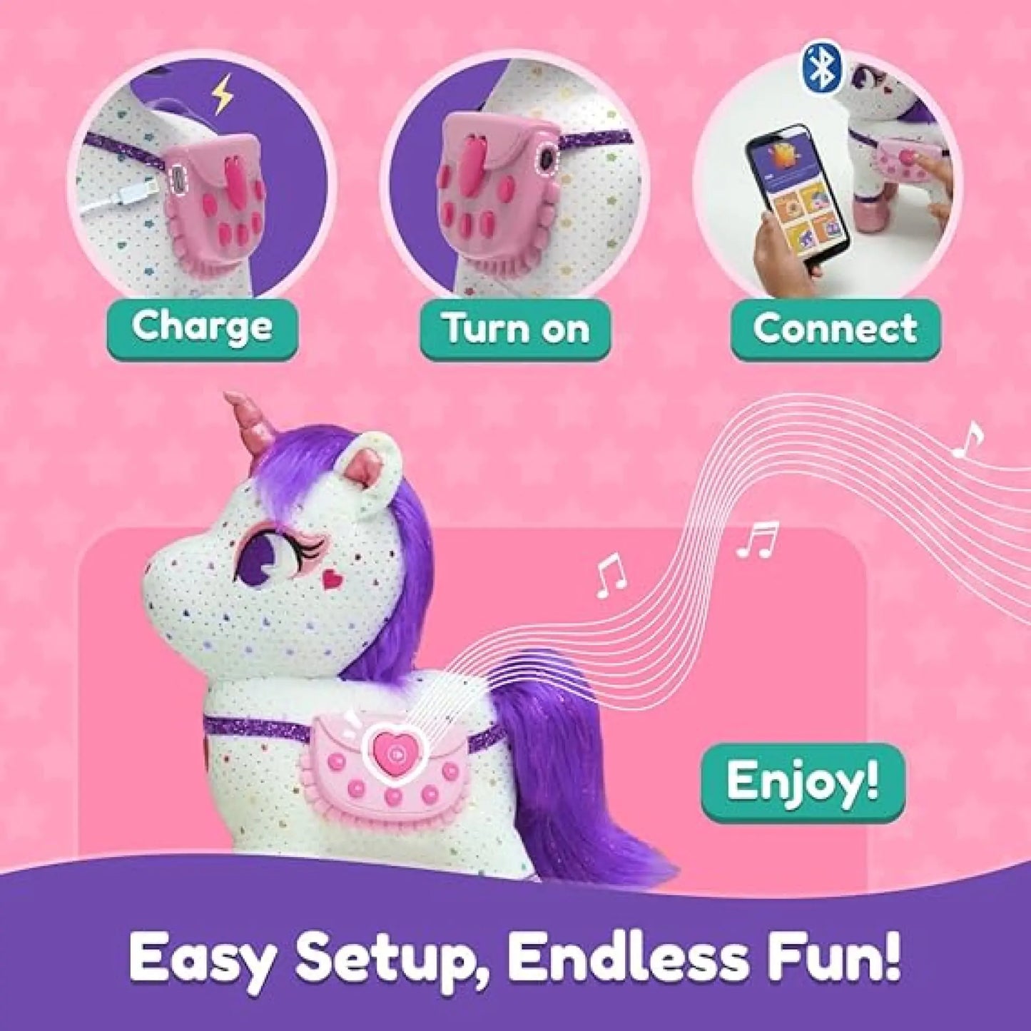 Playshifu ZeeZee The Smart Storyteller - Bluetooth Interactive Learning Toy for Kids