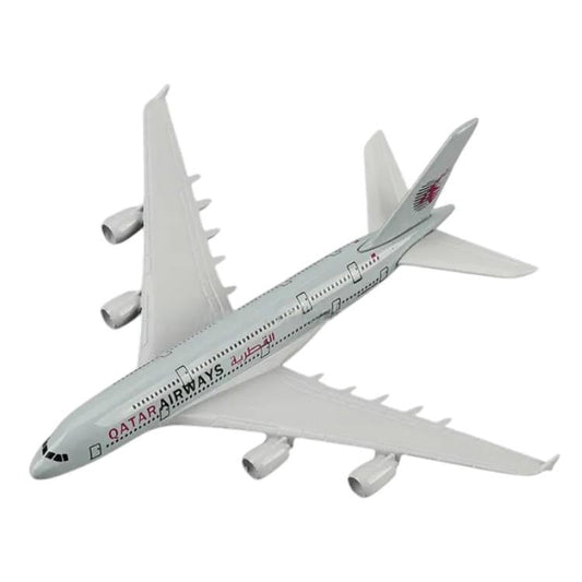 Qatar Airways Airbus A380 1:400 scale aircraft model (16 cm) collectible

